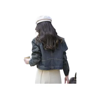 Emodues Denim Jacket Women's Nano Yellow