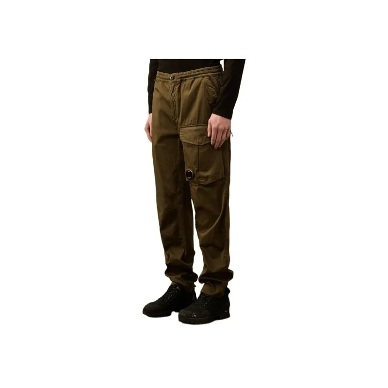 C.P. Company Sateen Cargo Trousers-1