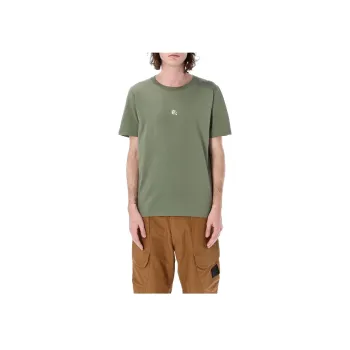 STONE ISLAND T Shirts Men Olive Green