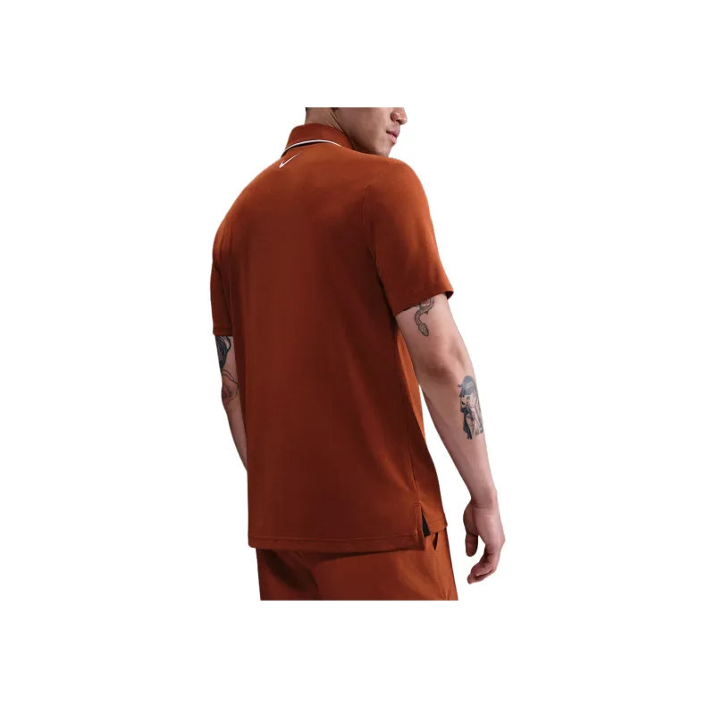 Nike Dri FitSwoosh Polo Shirt Men's Orange-1