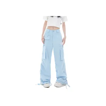 Beam Mix With Kimchi Casual Pants Unisex Blue