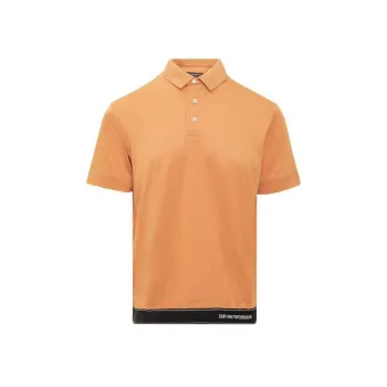 EMPORIO ARMANI Polo Shirts Men Orange