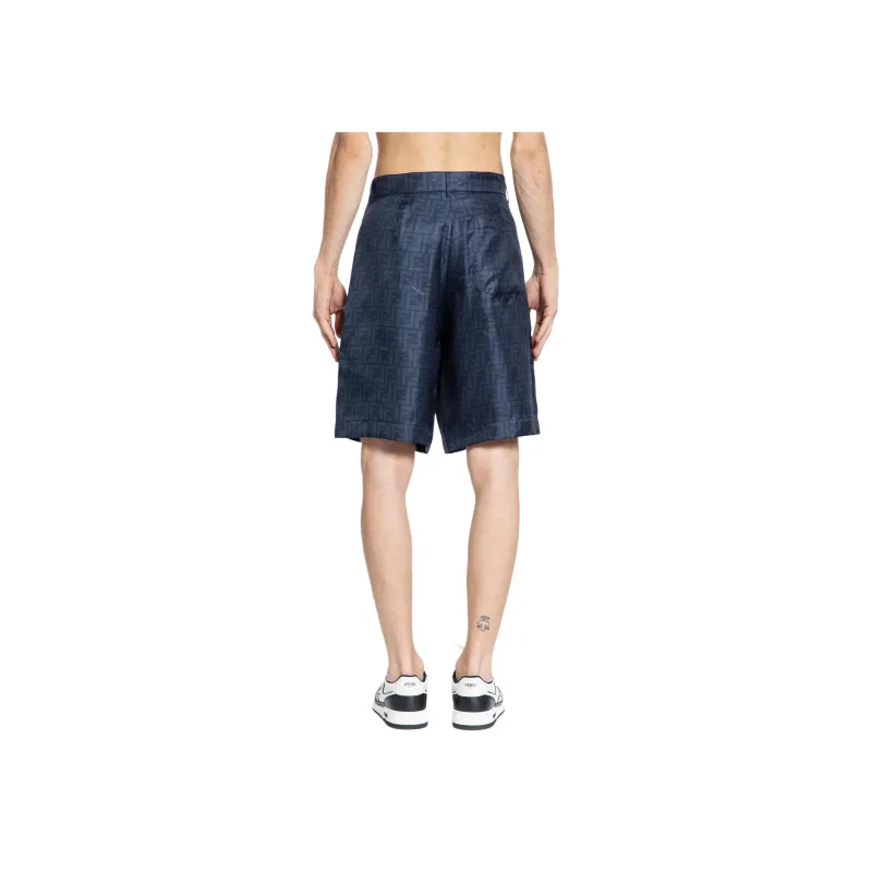 FENDI Ff Jacquard Bermuda Shorts-3