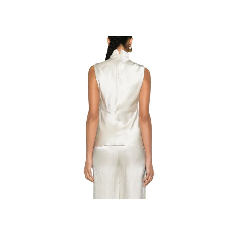 NANUSHKA Colson Roll neck Blouse-2
