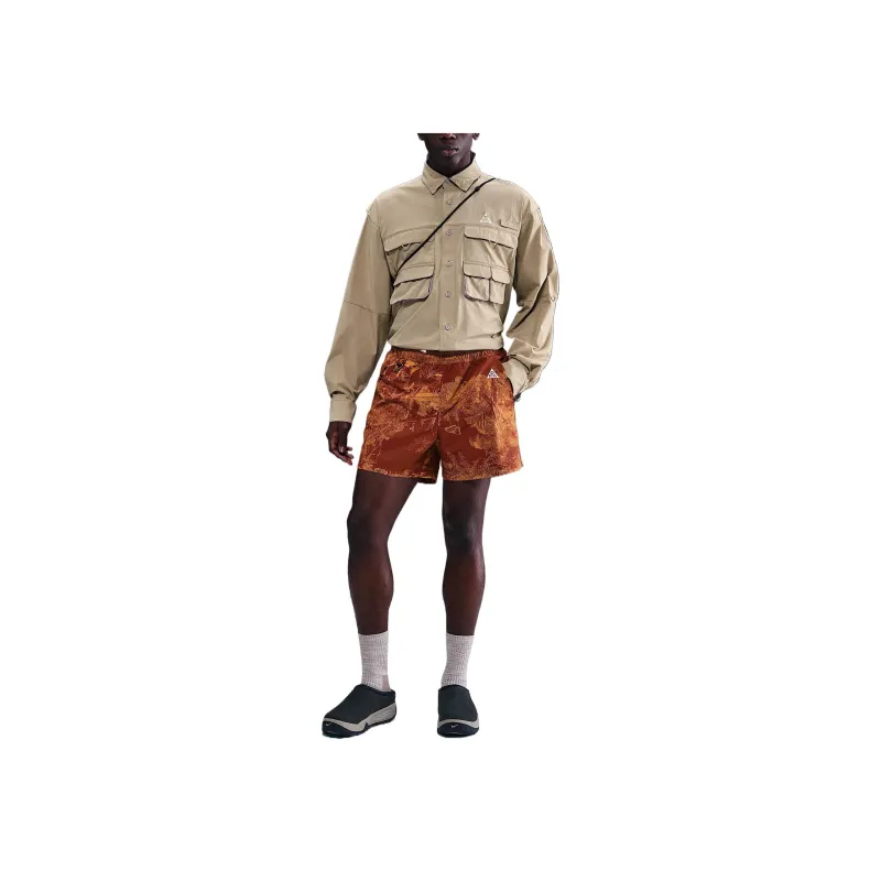 Acg Nike Acg 'Reservoir Goat' Men's Print Shorts-3