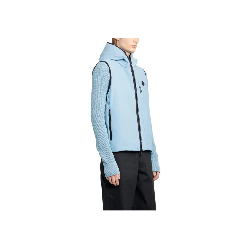Moncler Vests Men Blue-1