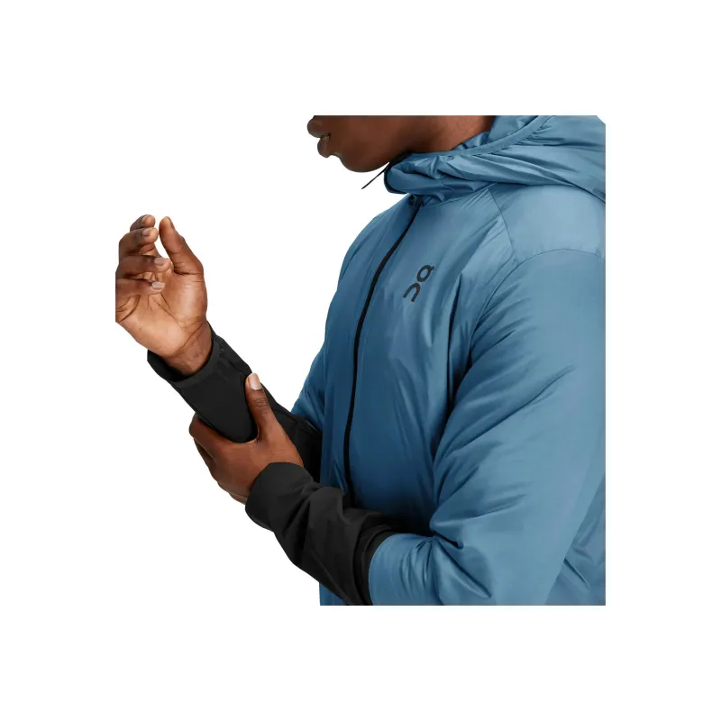 On Insulator Jacket Men's Dark Gray Blue-3