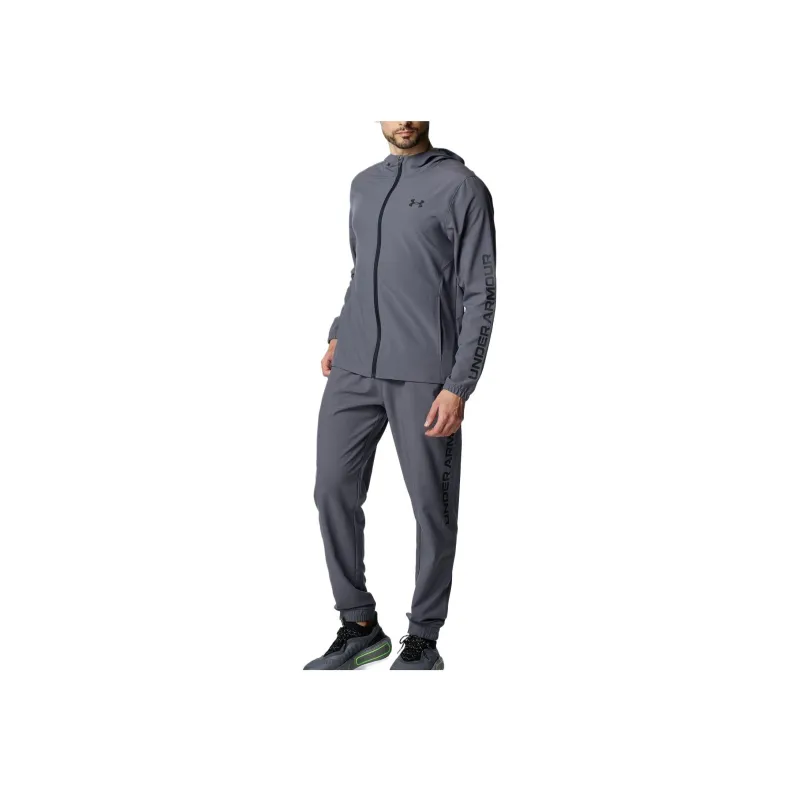 Under Armour Woven Collection Knitted Sweatpants Men's Castle Rock-2