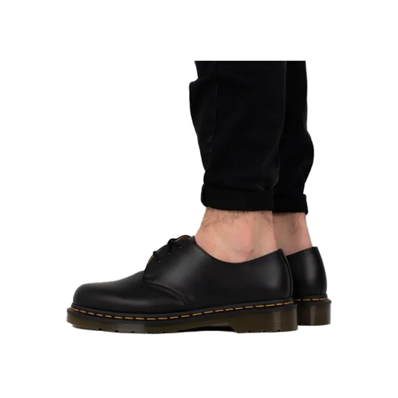 Dr.Martens 1461 Durable Breathable Low Top Casual Shoes Unisex Black-4