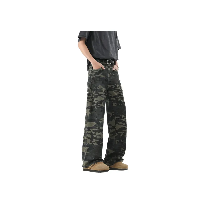 KM Casual Pants Unisex Camouflage-0