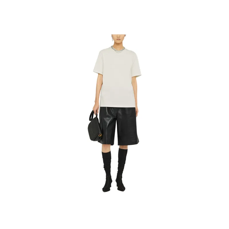 JIL SANDER Logo Printed Crewneck T Shirt-2