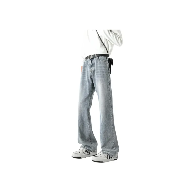 HUANQIU Jeans Unisex-12