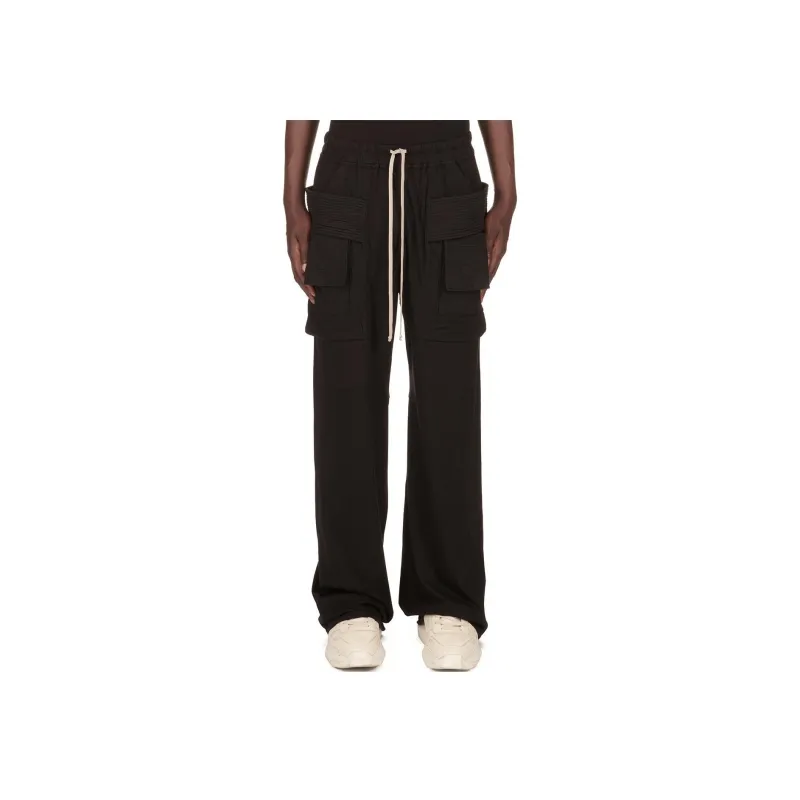 Rick Owens DRKSHDW Drawstring Straight Leg Pants-2