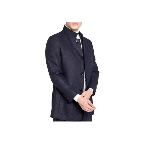 BRAUN BUFFEL 블랙 남성 코트