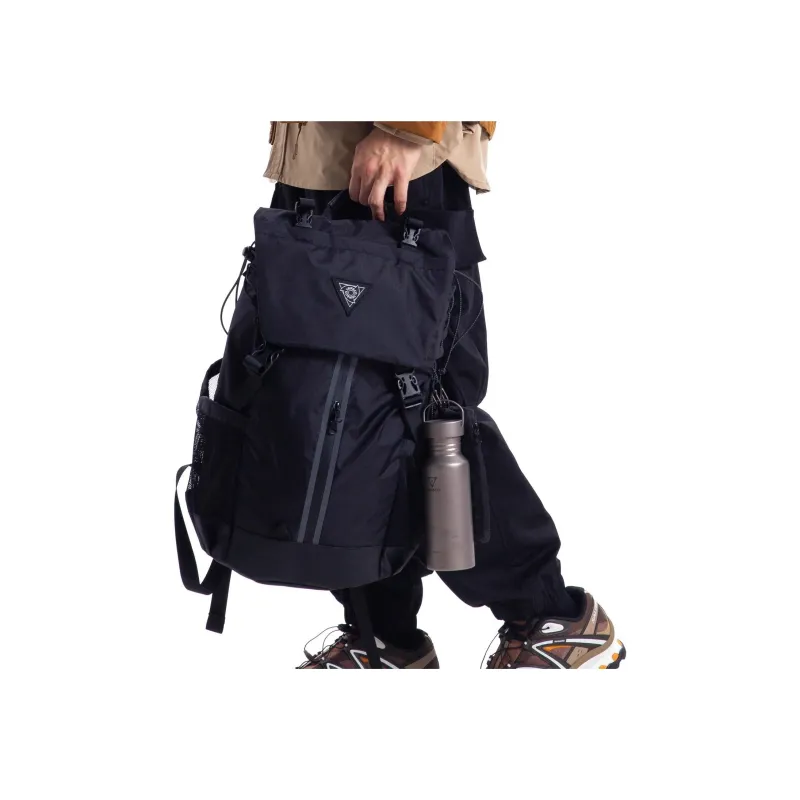 TRIP&CO Polyamide Outdoor Hiking Bag Backpacks Large Size Men's Black/Army Green/Orange-1