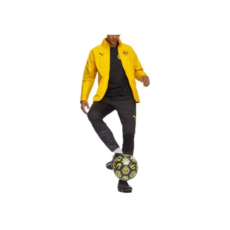 PUMA Jackets Men Yellow-3