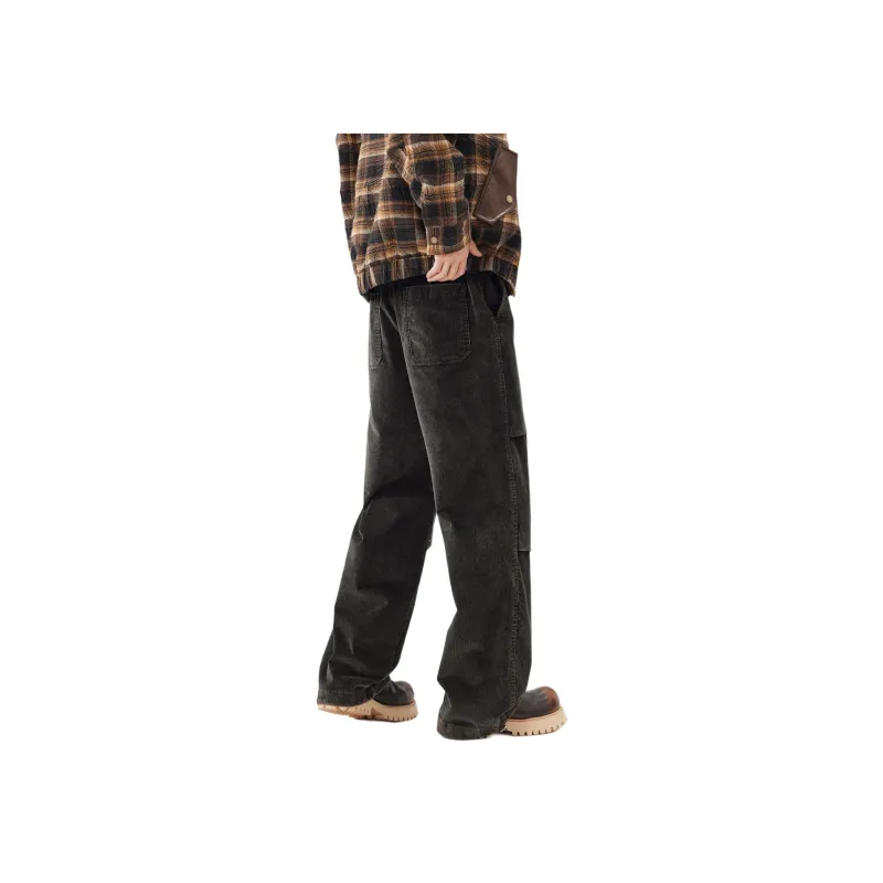 SONGS ALONG Casual Pants Women's Black-5