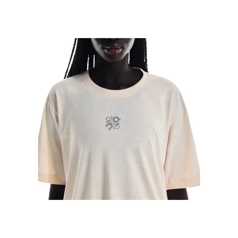 On x LOEWE Active SS25 T Shirt Unisex Beige Yellow-3