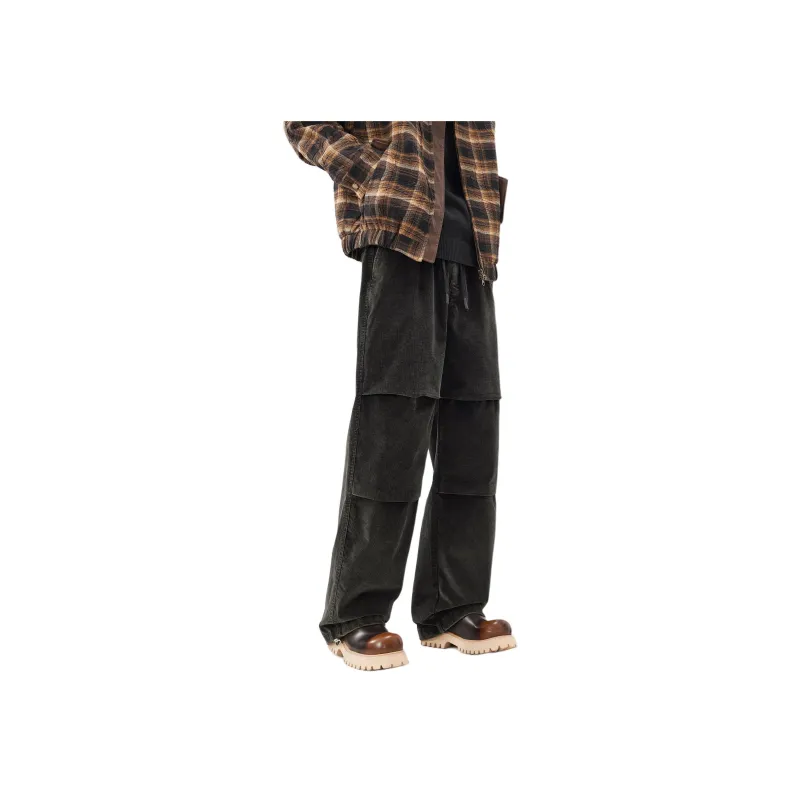 SONGS ALONG Casual Pants Women's Black-3