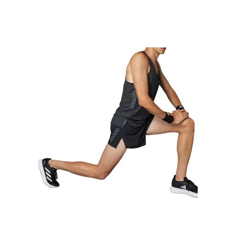 Adidas Free Shipping With AdiClub Adizero Running Split Shorts-2