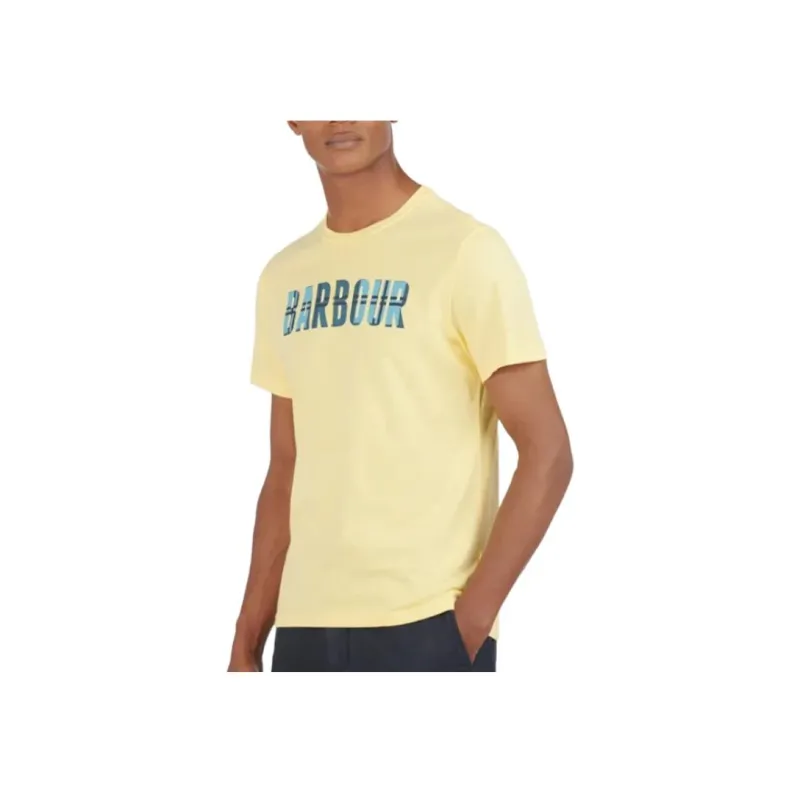 BARBOUR T-Shirts Men Yellow-2