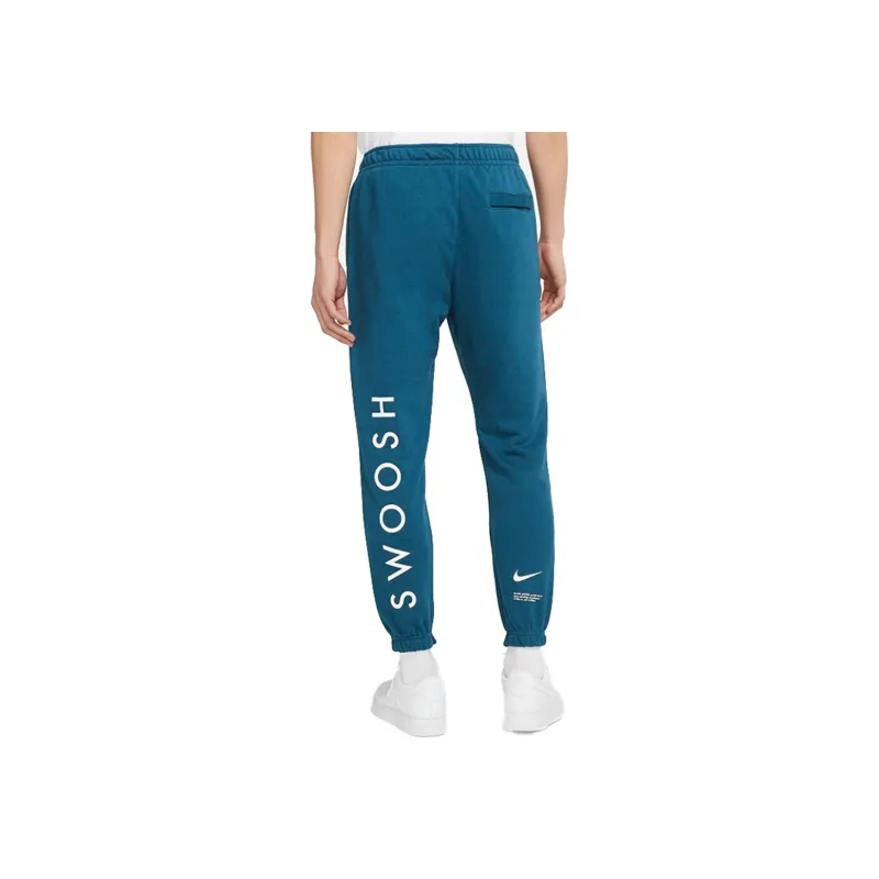 Nike Knitted Sweatpants Men Blue-4