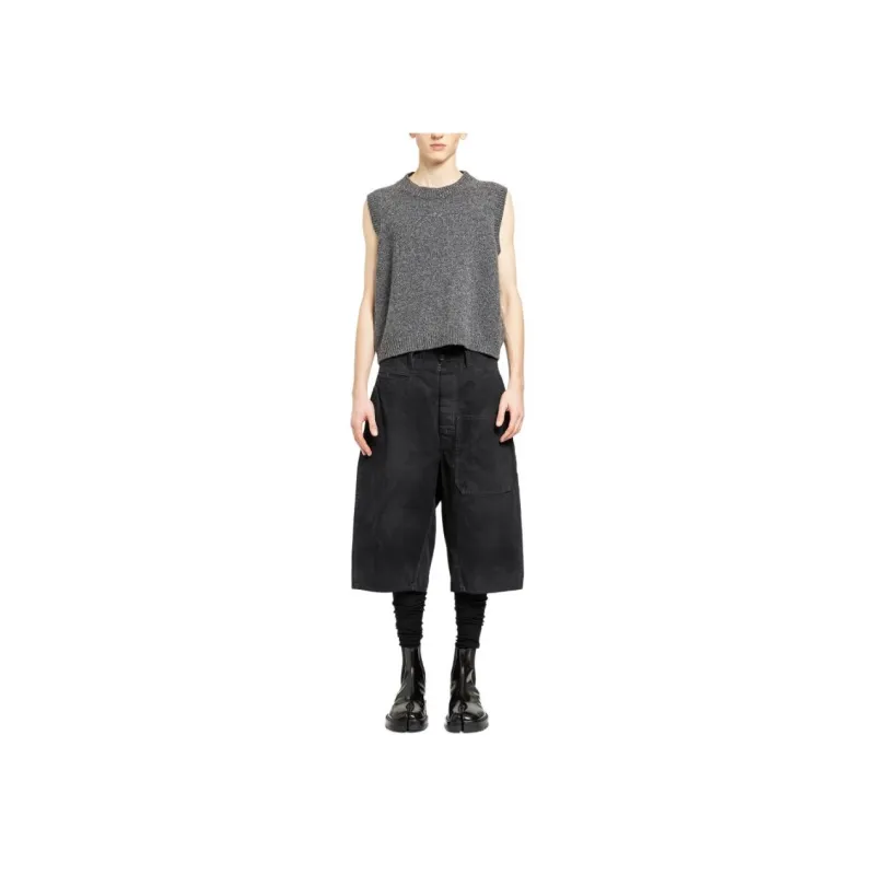 Maison Margiela Shetland Crewneck Knitted Vest-1