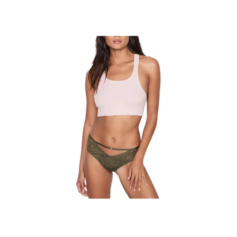 Victoria's Secret VERY SEXY Underpants Women's 1 Pack Field Green-2
