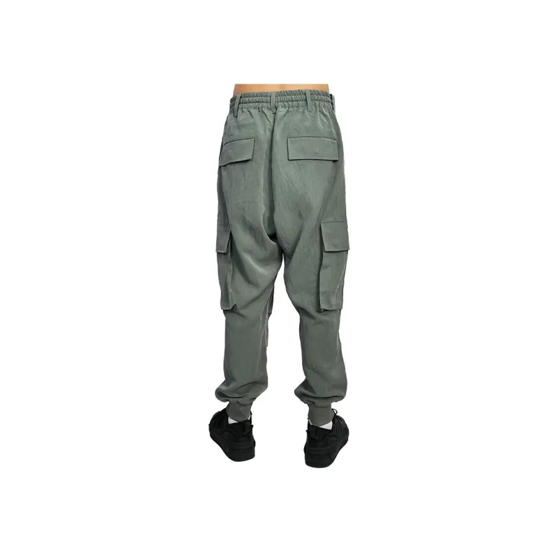 Y 3 Cargo Pants Men Green-2