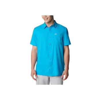 Columbia PFG Slack Tide™ Camp Shirt Shirt Men's Sea Blue