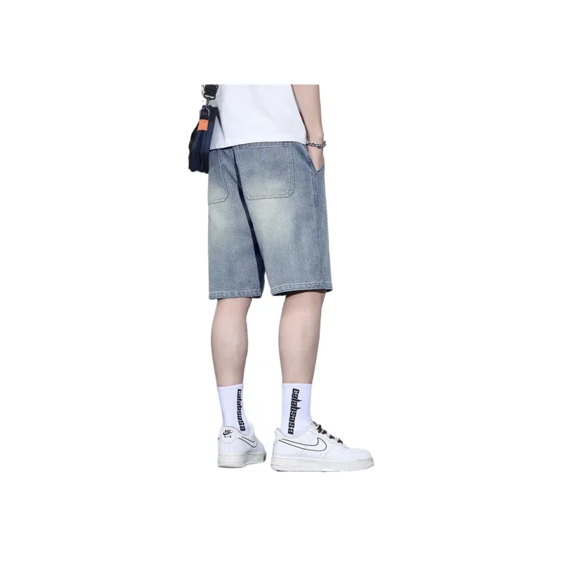 PAUL FRANK Denim Shorts Men's Vintage Blue-1