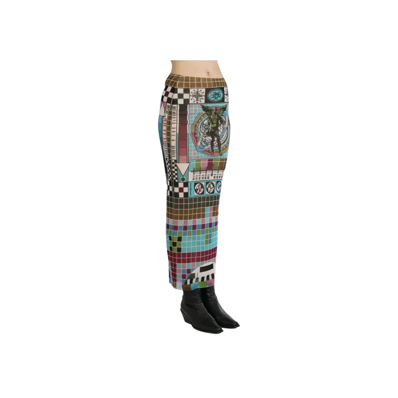 Jean Paul Gaultier Mire Maxi Skirt-0