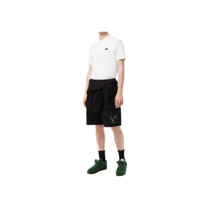 LACOSTE SS23 Polo Shirt Men's White-3