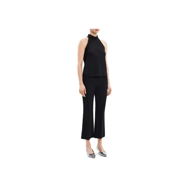THEORY Halterneck Sleeveless Top-2