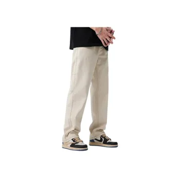 WILD LEADER Jeans Men's Khaki[W31KZ000G148]