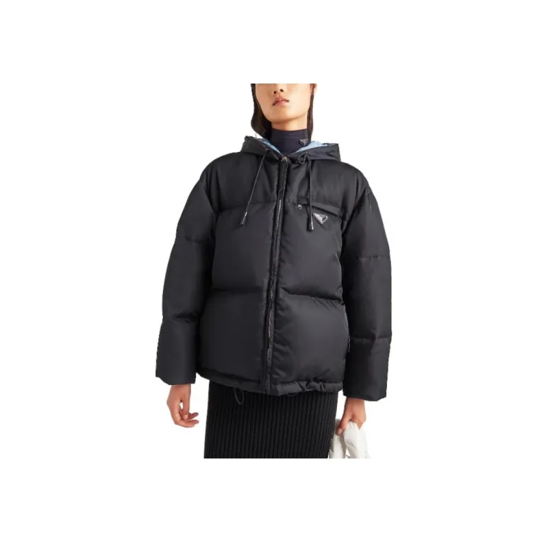 PRADA Jackets Coats Women's Black-4