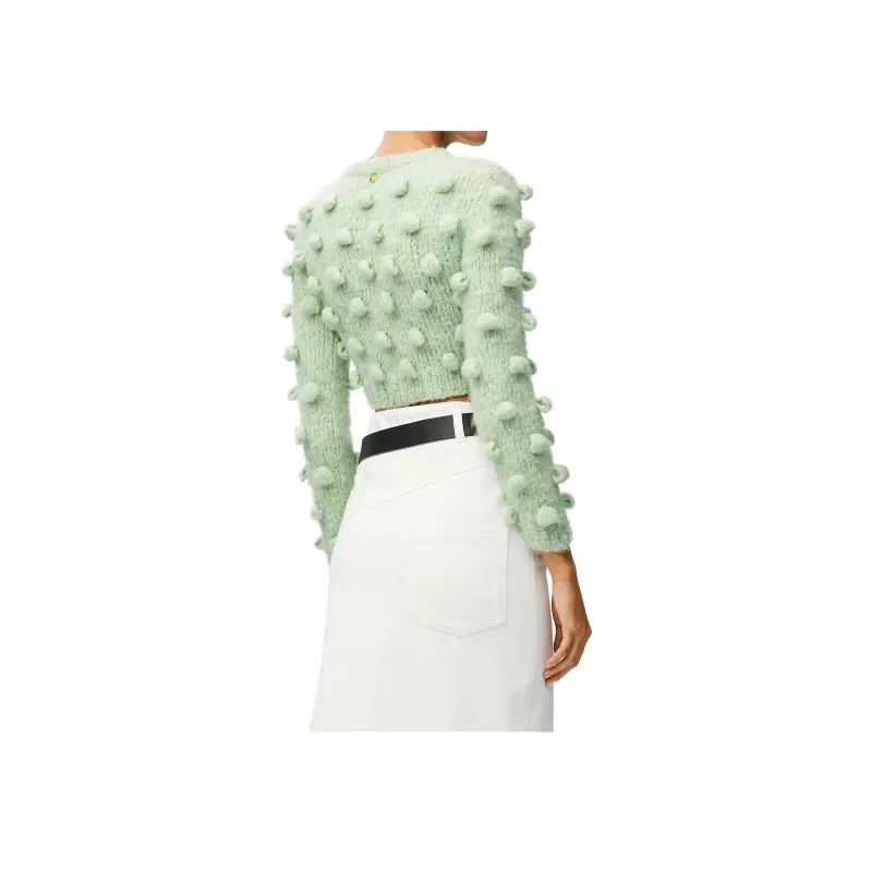 LOEWE Bubble Detailed Cropped Jumper-2