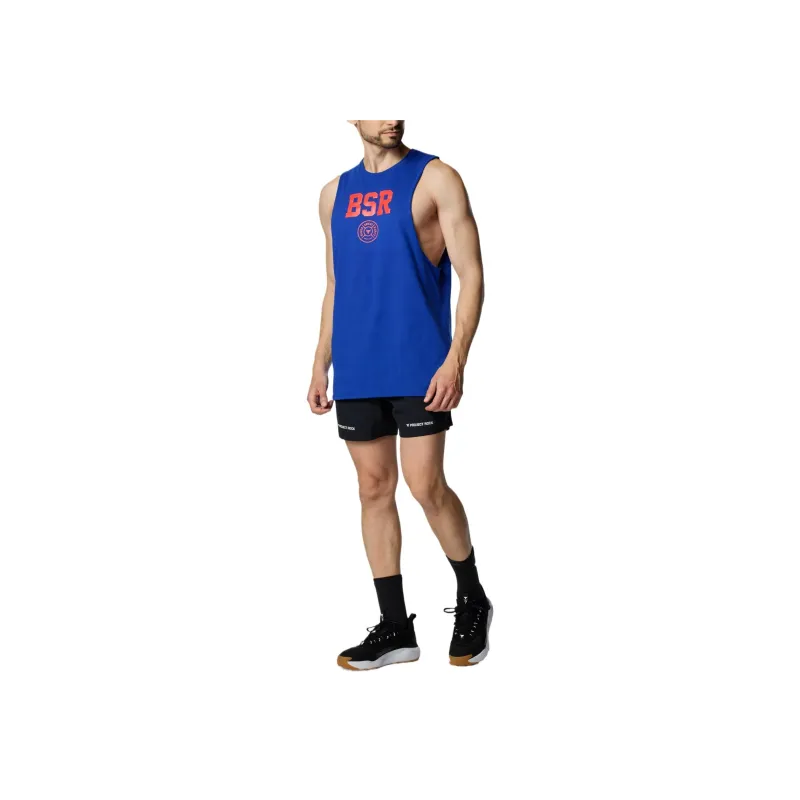 Under Armour ProjectRock Tank Top Men's Royal Team Race Red 400-2