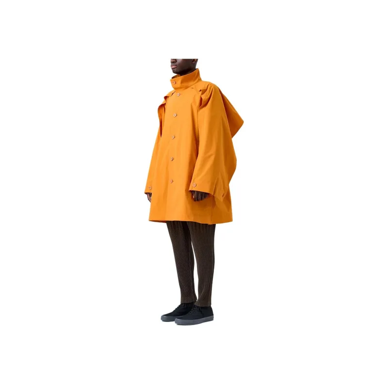 Homme Plissé Issey Miyake SS24 Coats Men's Orange-5