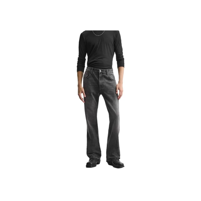 ZARA Jeans Men Black-3