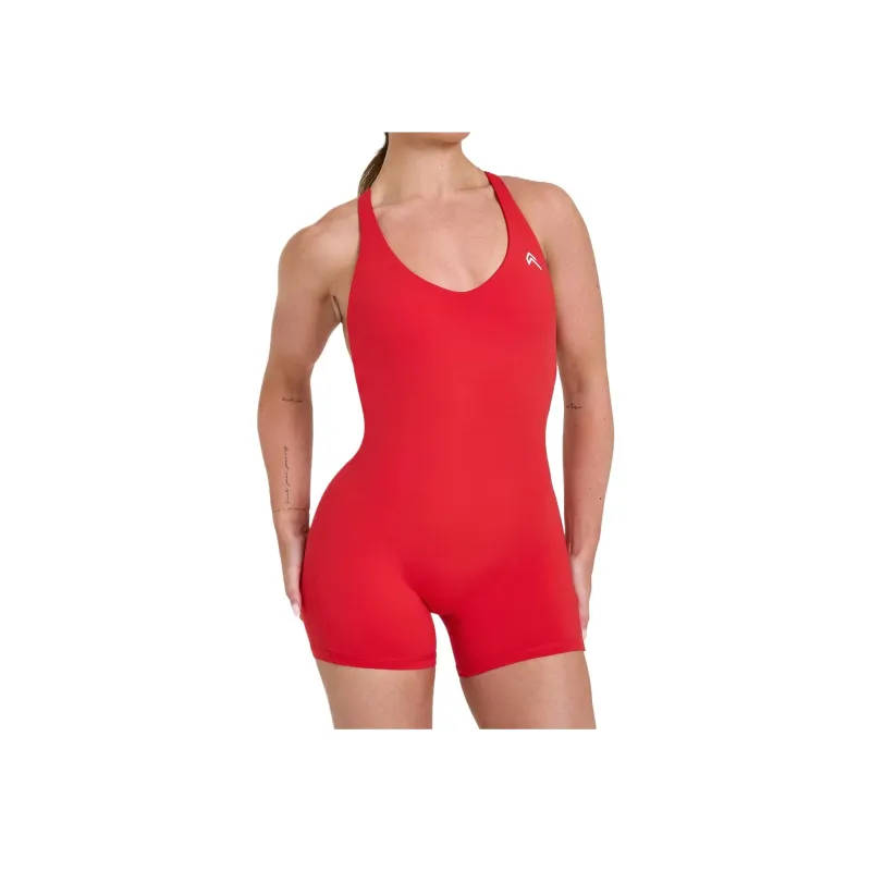 ONER ACTIVE Yoga Jumpsuit Women's Red-0
