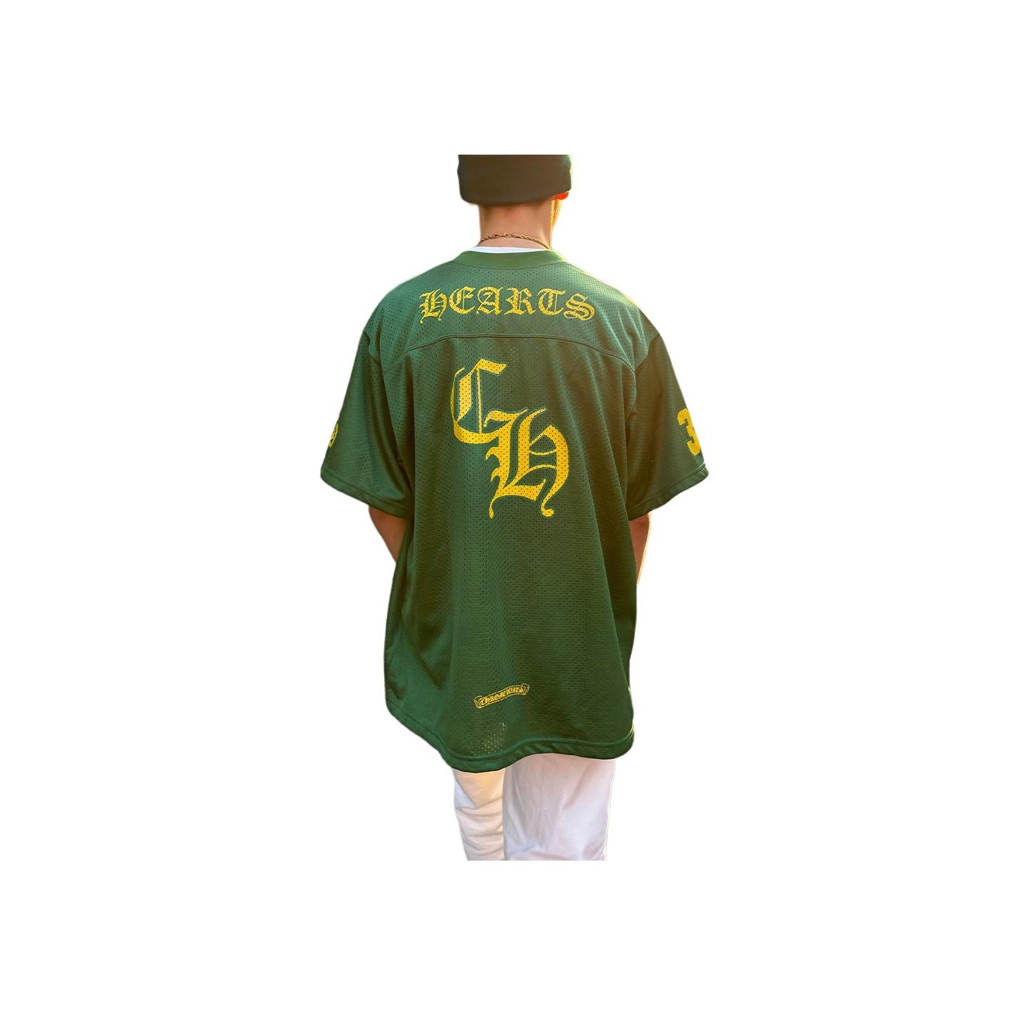 Chrome Hearts Sports Mesh Warm Up Jersey - POIZON