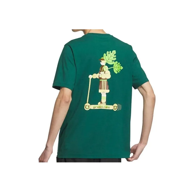 Adidas Neo T Shirt Men's Forest Green-3