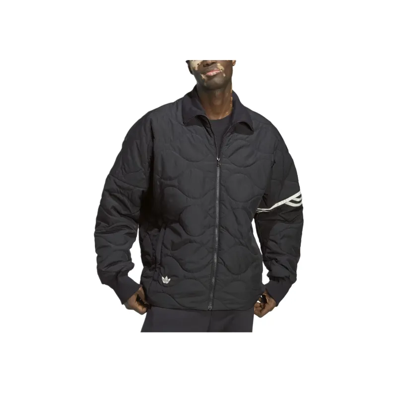 Adidas Originals Three Stripe Detailed Jacket-1