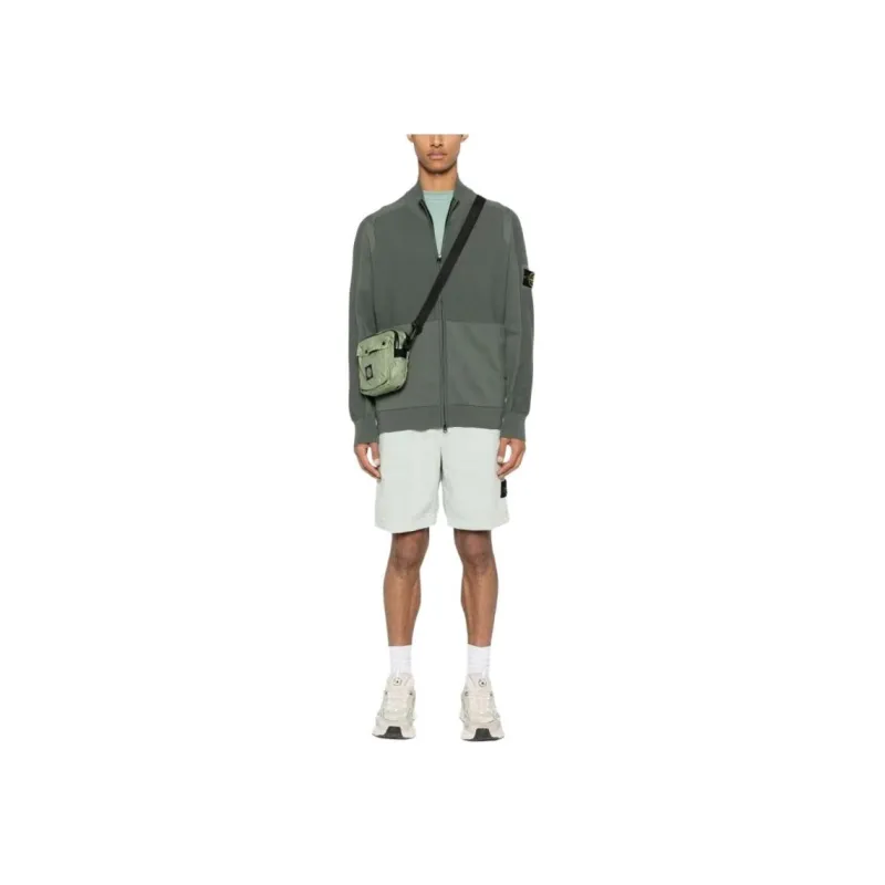 STONE ISLAND Compasse badge Knitted Cardigan-1