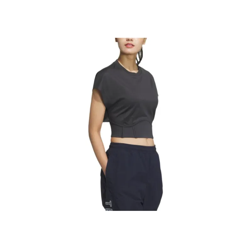 Adidas COLORBLOCK T Shirt Women's Black-3