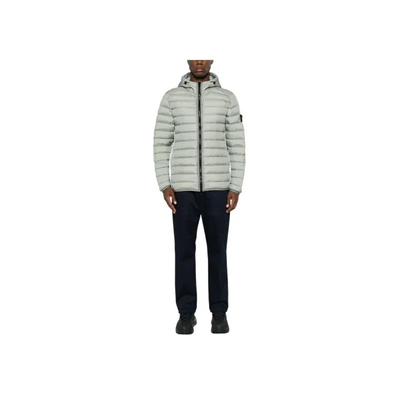 STONE ISLAND Zipped Quilted Jacket-1