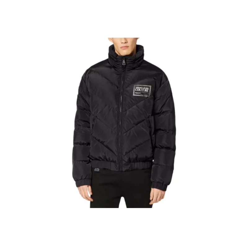 VERSACE JEANS Chest Logo print Padded Jacket-2