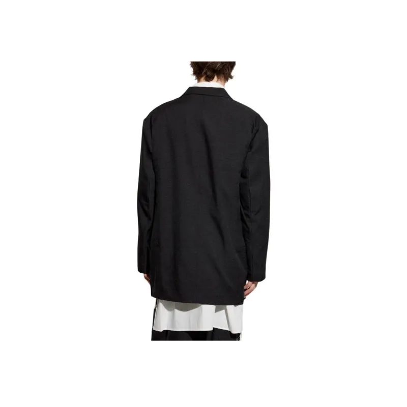 Y 3 Free Shipping With AdiClub Y 3 Sport Uniform Patch Blazer-2
