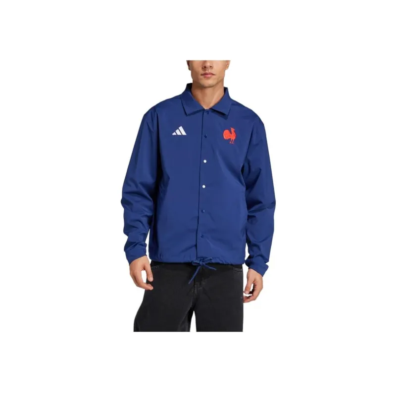 Adidas SS25 Jackets & Coats Men's Dark Blue-0